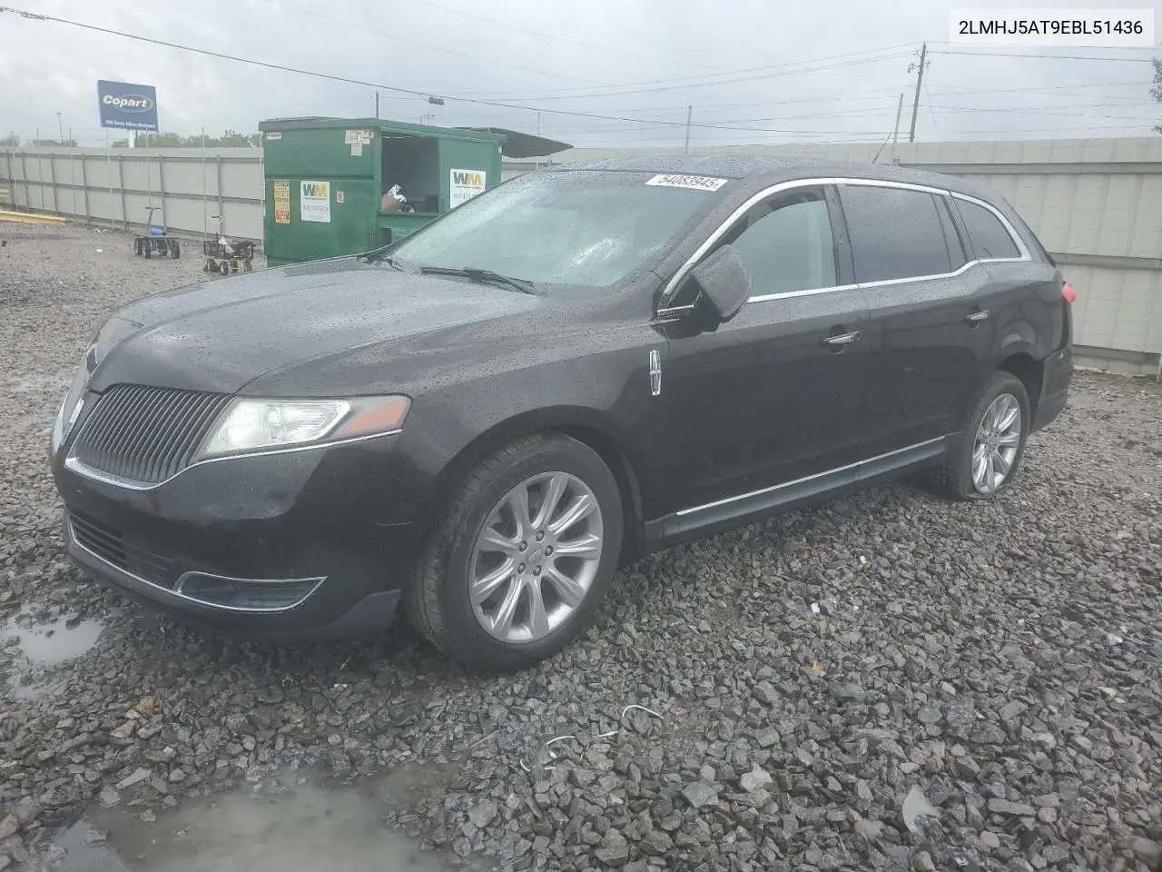 2014 Lincoln Mkt VIN: 2LMHJ5AT9EBL51436 Lot: 54083945