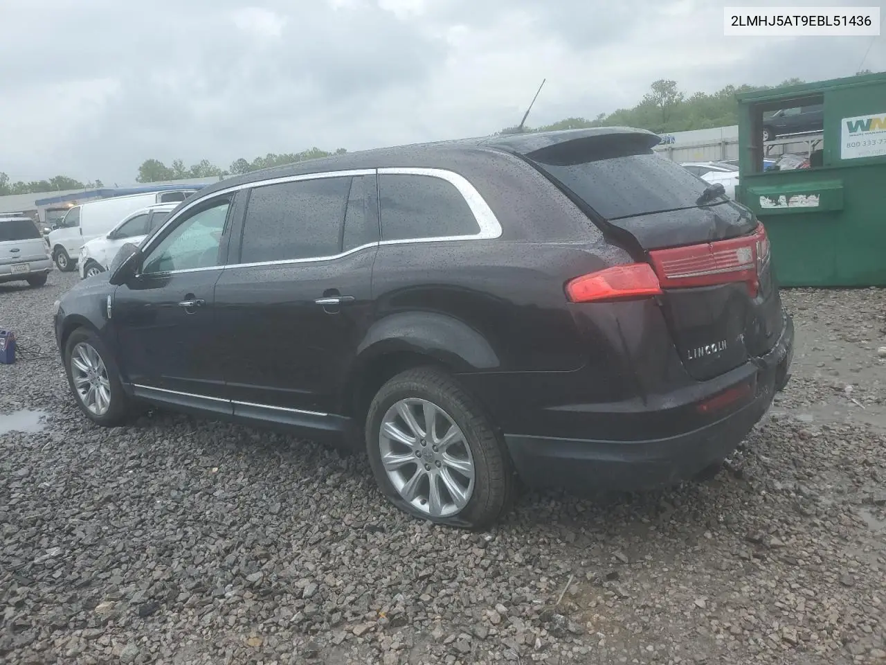 2014 Lincoln Mkt VIN: 2LMHJ5AT9EBL51436 Lot: 54083945