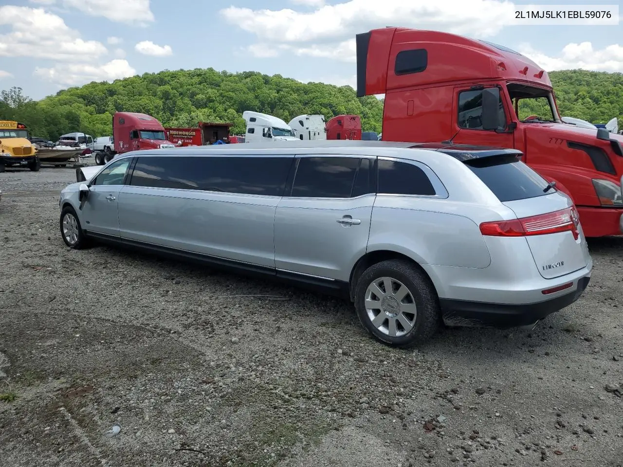 2014 Lincoln Mkt VIN: 2L1MJ5LK1EBL59076 Lot: 60030365