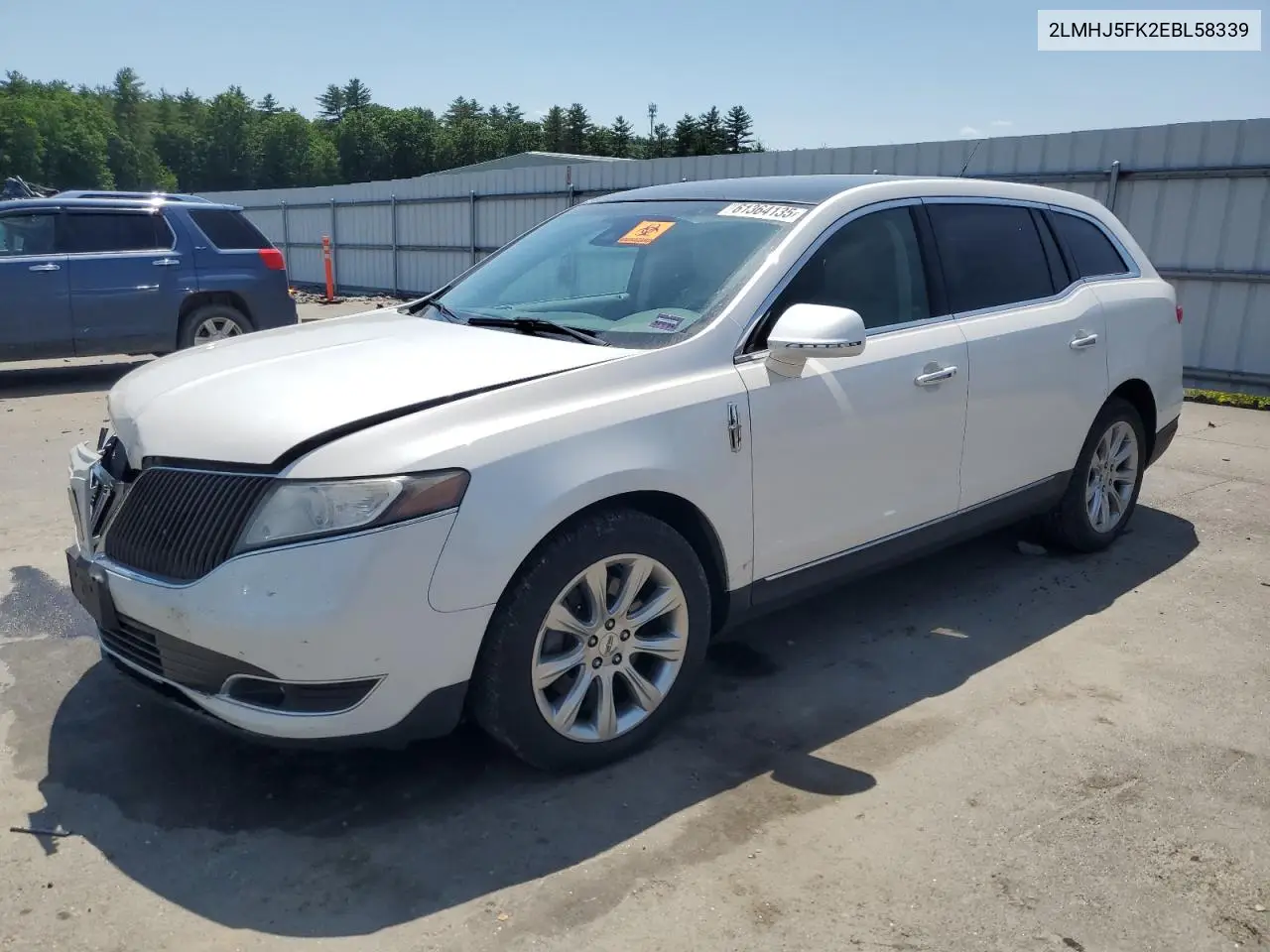 2014 Lincoln Mkt VIN: 2LMHJ5FK2EBL58339 Lot: 61364135