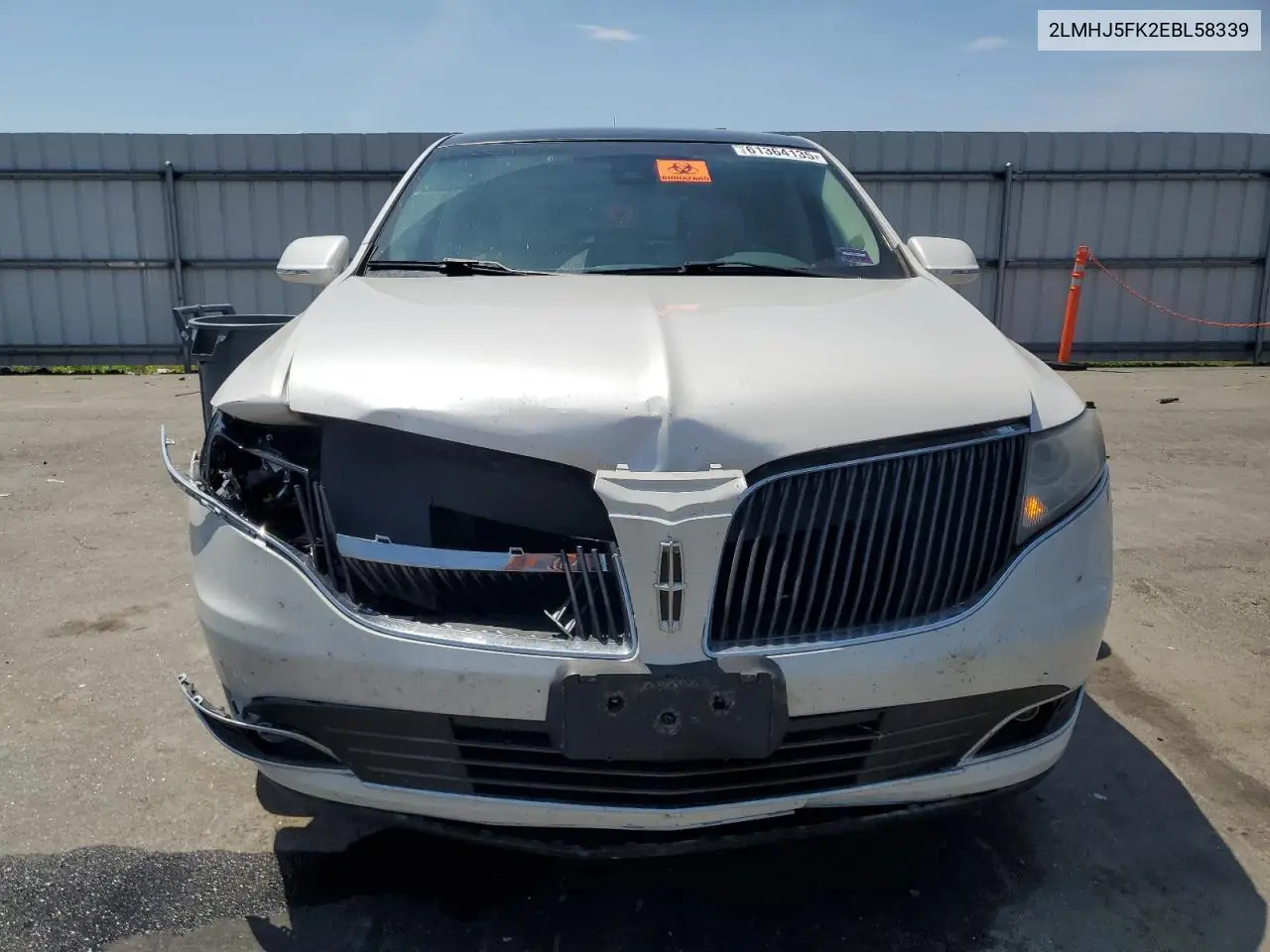 2014 Lincoln Mkt VIN: 2LMHJ5FK2EBL58339 Lot: 61364135