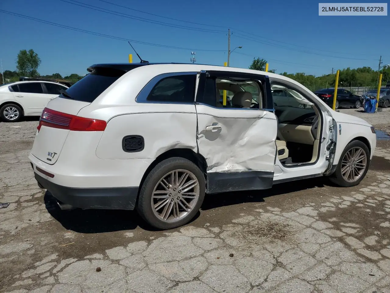 2014 Lincoln Mkt VIN: 2LMHJ5AT5EBL52728 Lot: 62987215
