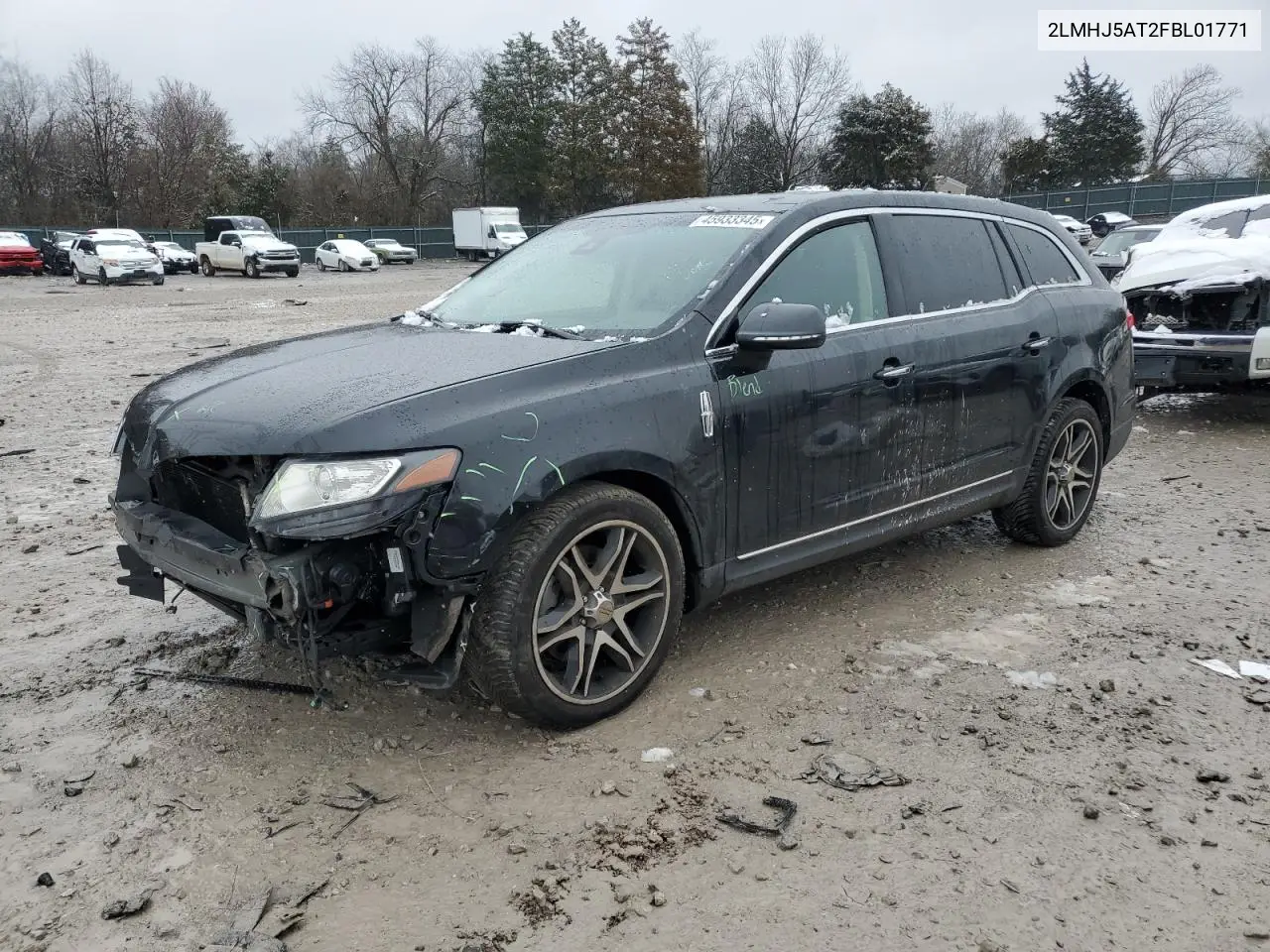 2015 Lincoln Mkt VIN: 2LMHJ5AT2FBL01771 Lot: 45933345