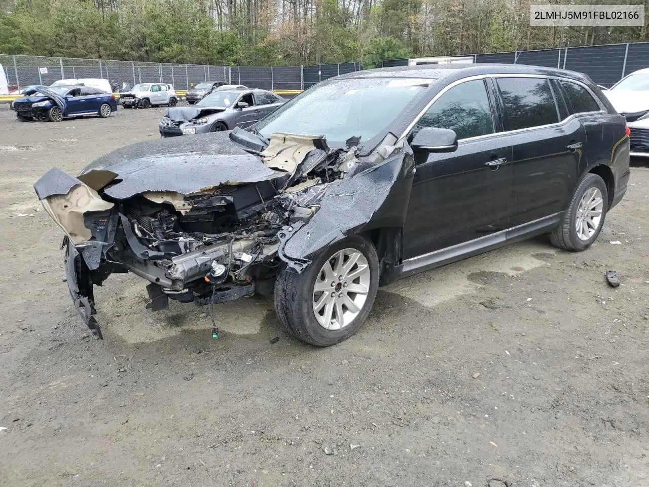 2015 Lincoln Mkt VIN: 2LMHJ5M91FBL02166 Lot: 53048935
