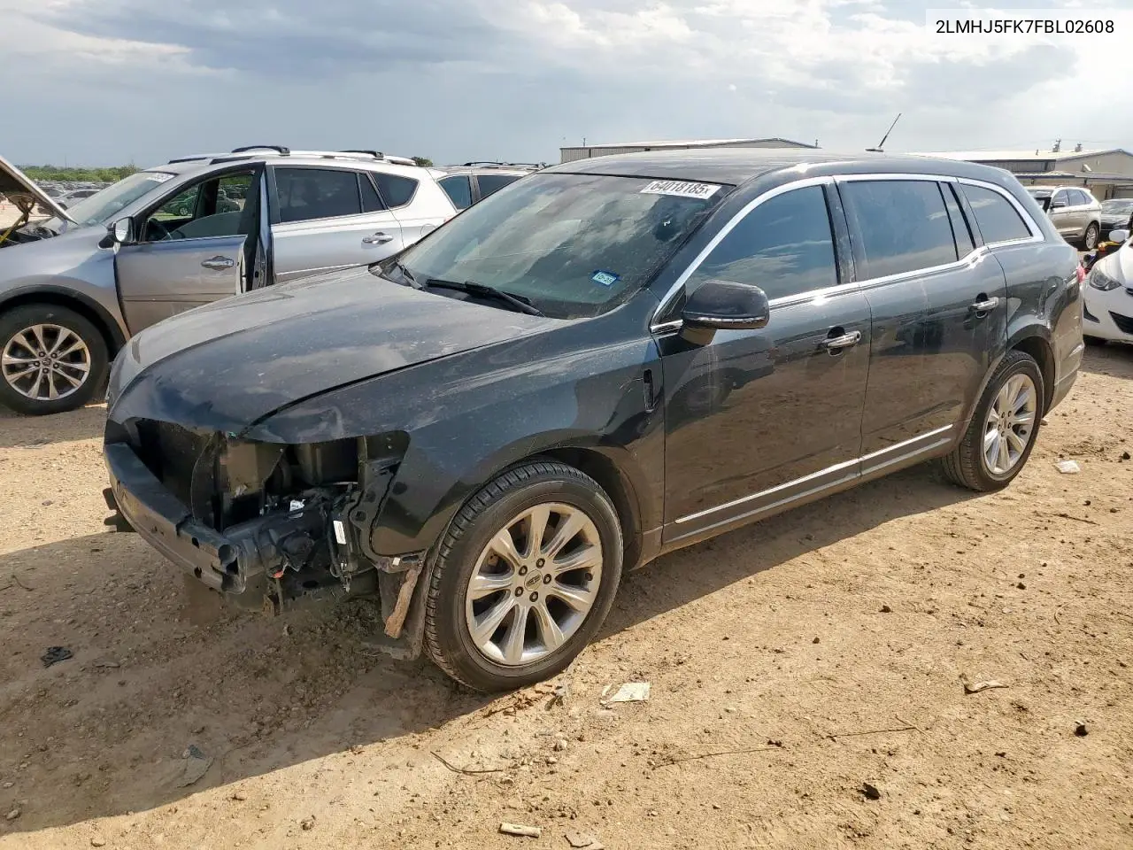 2015 Lincoln Mkt VIN: 2LMHJ5FK7FBL02608 Lot: 64018185