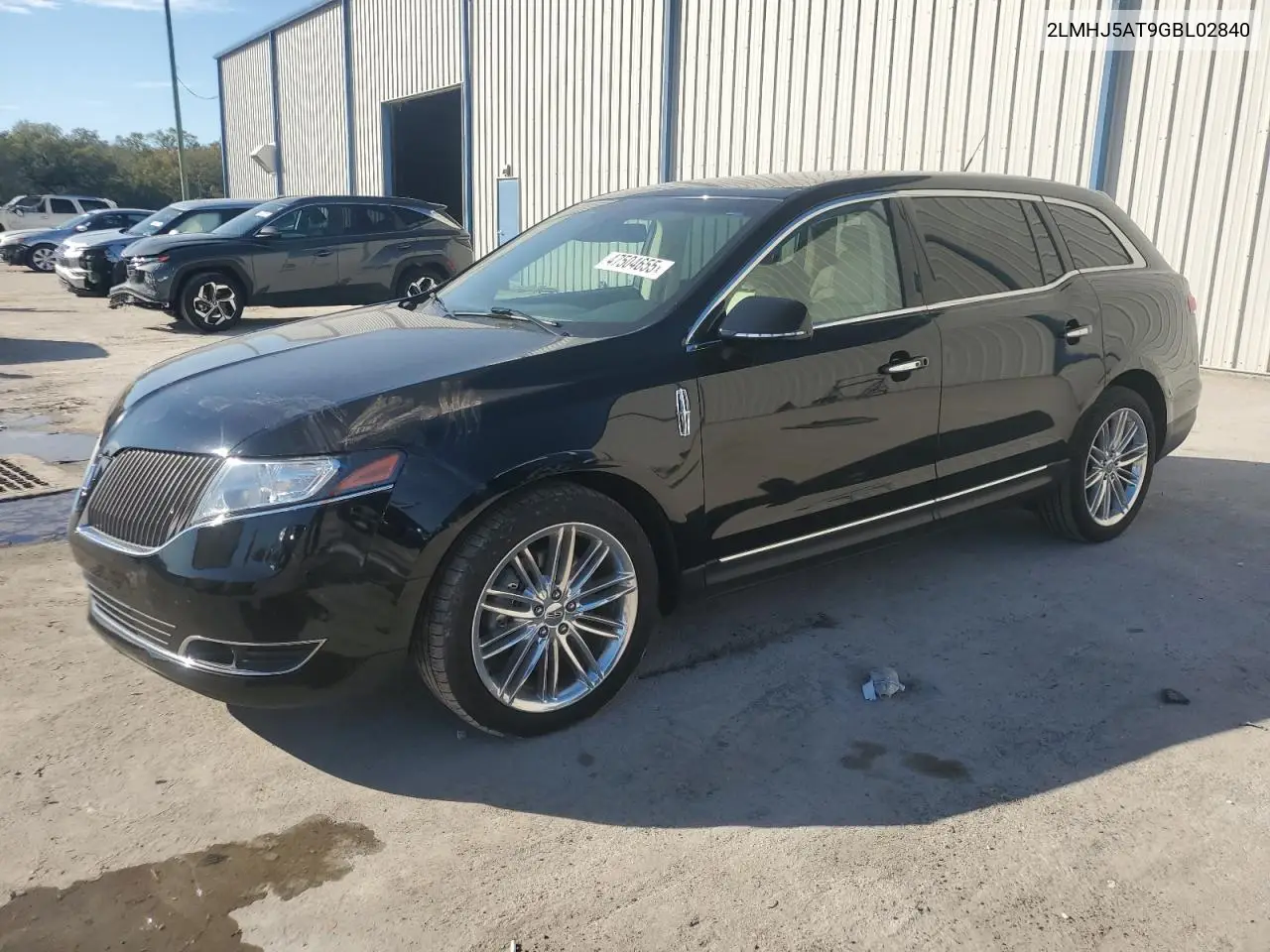 2016 Lincoln Mkt VIN: 2LMHJ5AT9GBL02840 Lot: 47504655