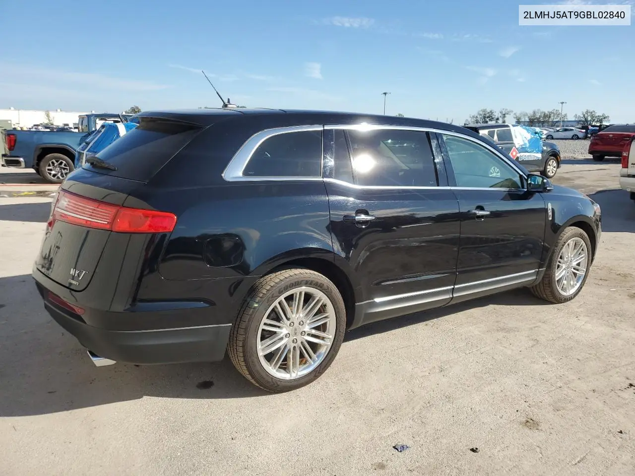 2016 Lincoln Mkt VIN: 2LMHJ5AT9GBL02840 Lot: 47504655