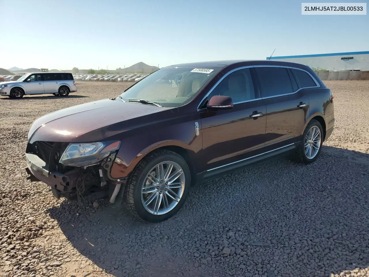 2018 Lincoln Mkt VIN: 2LMHJ5AT2JBL00533 Lot: 57588595