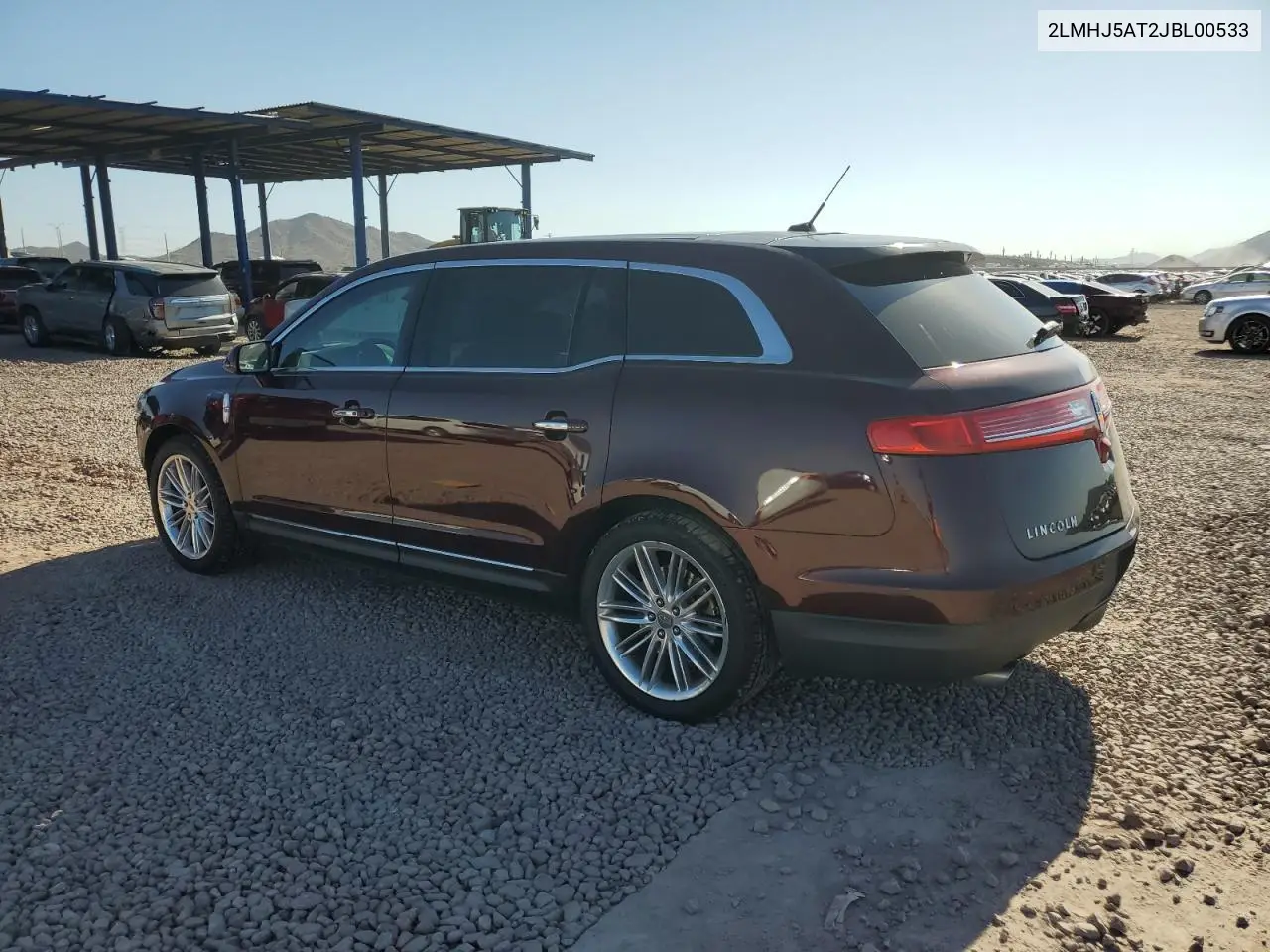 2018 Lincoln Mkt VIN: 2LMHJ5AT2JBL00533 Lot: 57588595