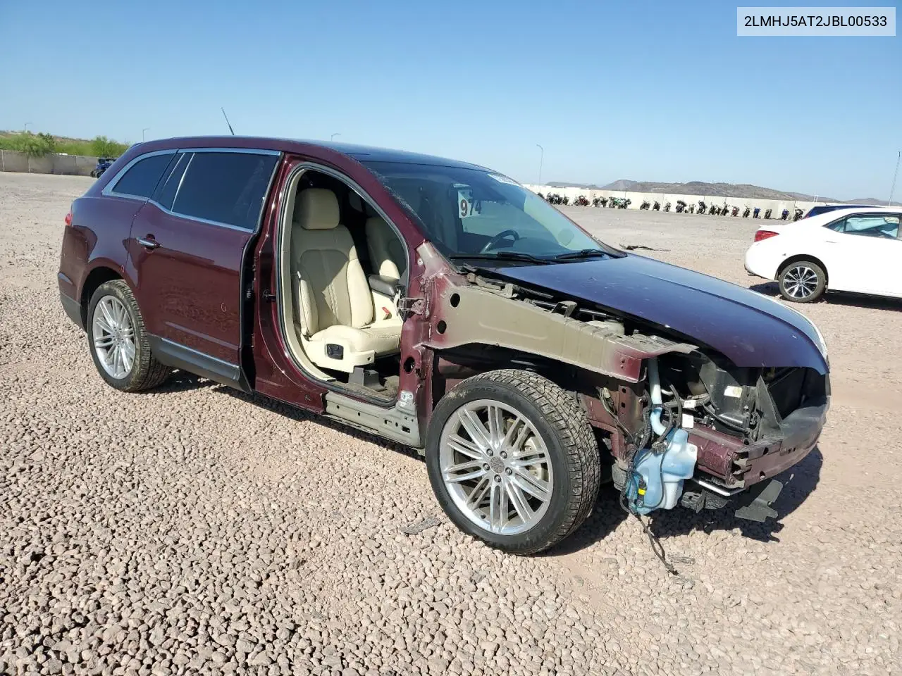 2018 Lincoln Mkt VIN: 2LMHJ5AT2JBL00533 Lot: 57588595