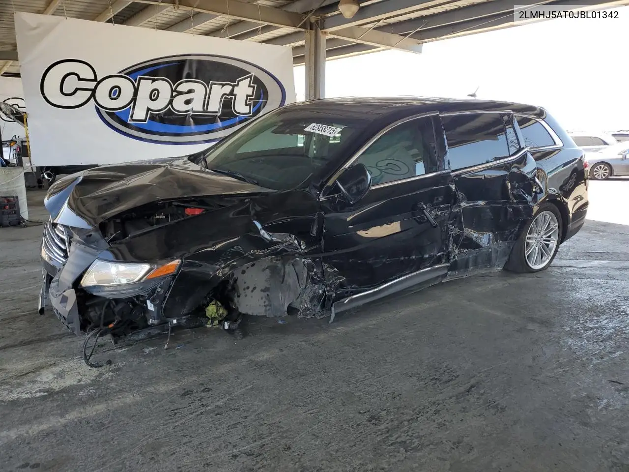 2018 Lincoln Mkt VIN: 2LMHJ5AT0JBL01342 Lot: 62958215