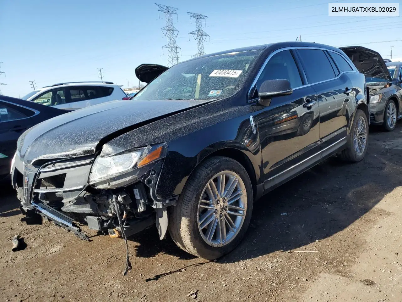 2019 Lincoln Mkt VIN: 2LMHJ5ATXKBL02029 Lot: 48080475