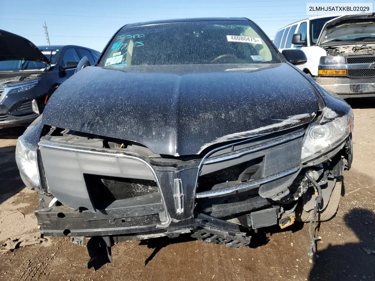 2019 Lincoln Mkt VIN: 2LMHJ5ATXKBL02029 Lot: 48080475