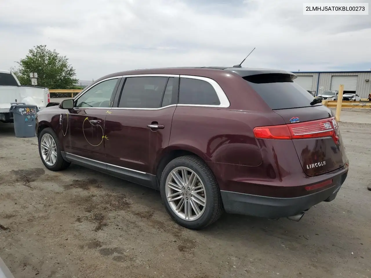 2019 Lincoln Mkt VIN: 2LMHJ5AT0KBL00273 Lot: 56232495