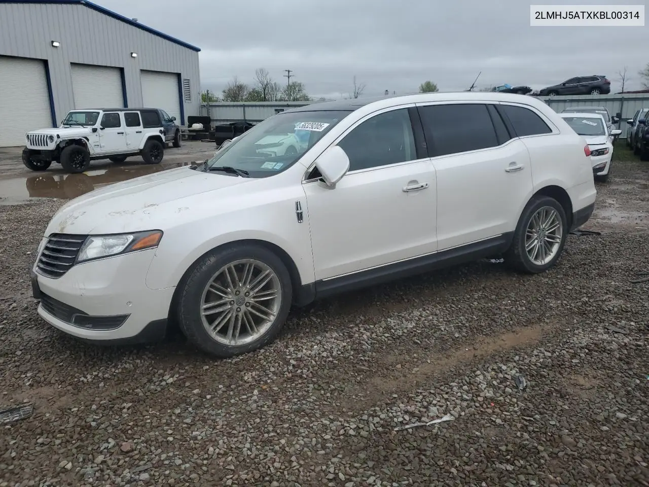 2019 Lincoln Mkt VIN: 2LMHJ5ATXKBL00314 Lot: 56329205