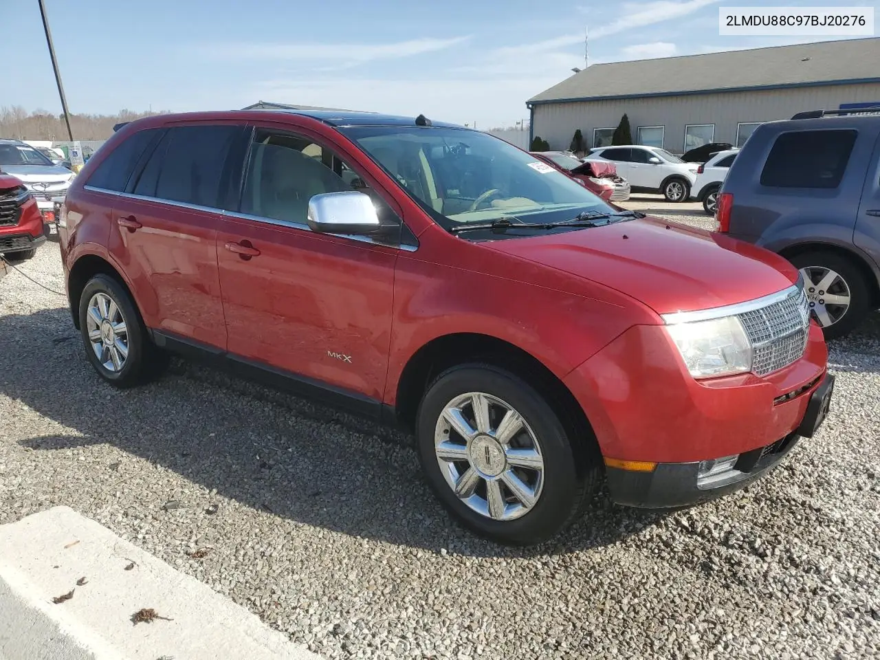 2007 Lincoln Mkx VIN: 2LMDU88C97BJ20276 Lot: 48635645