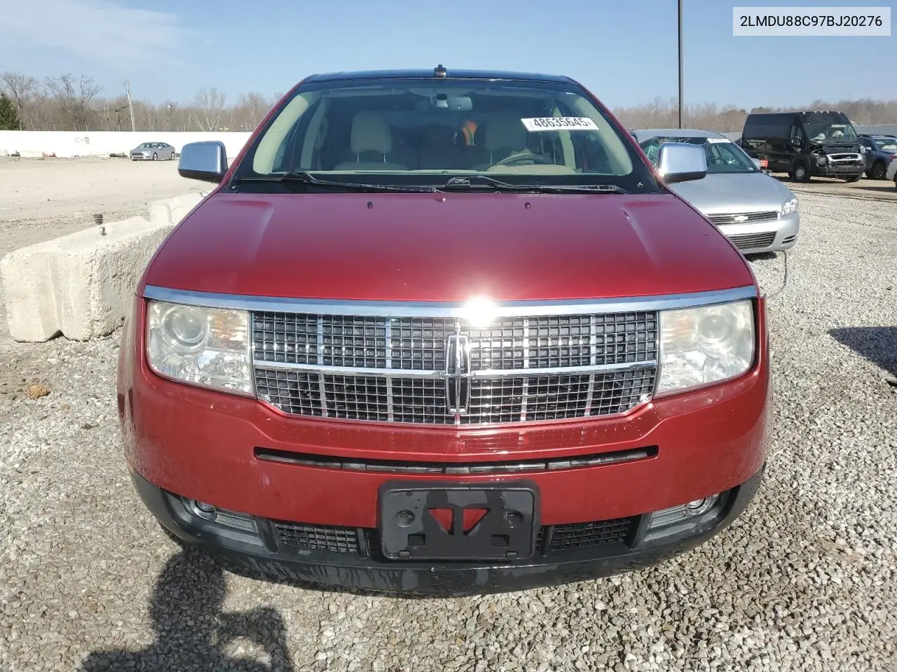 2007 Lincoln Mkx VIN: 2LMDU88C97BJ20276 Lot: 48635645
