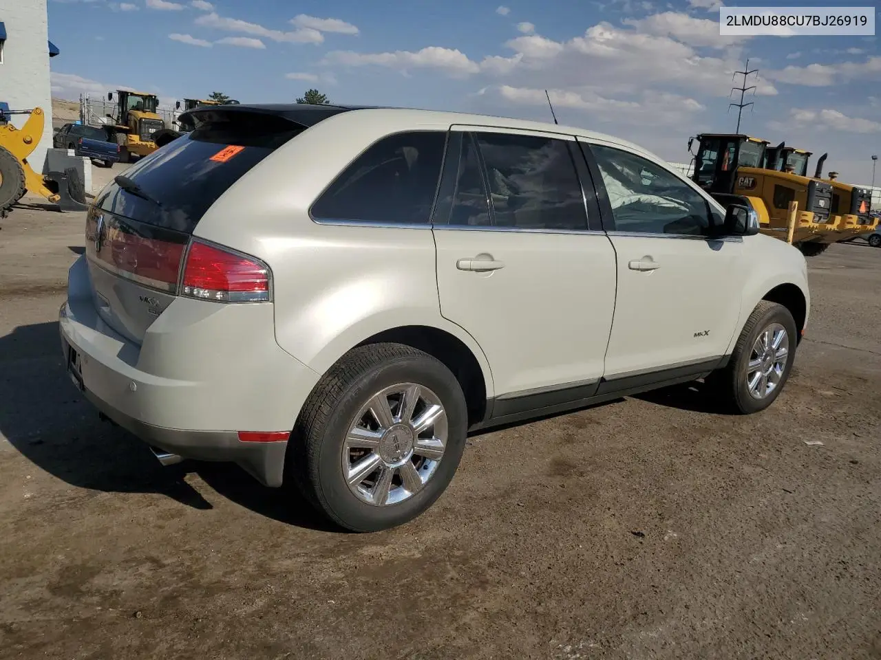 2007 Lincoln Mkx VIN: 2LMDU88CU7BJ26919 Lot: 55778005
