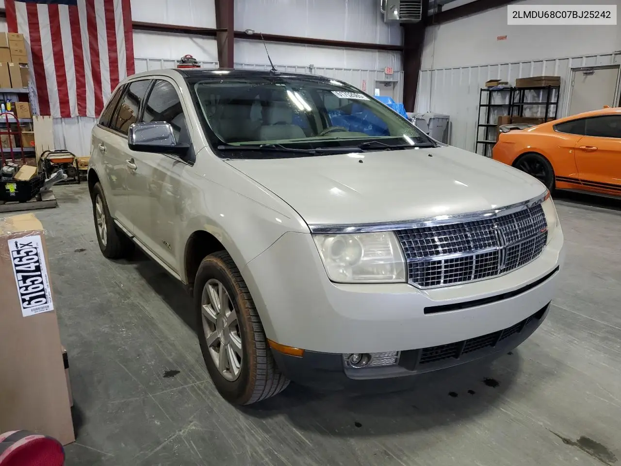 2007 Lincoln Mkx VIN: 2LMDU68C07BJ25242 Lot: 61752065