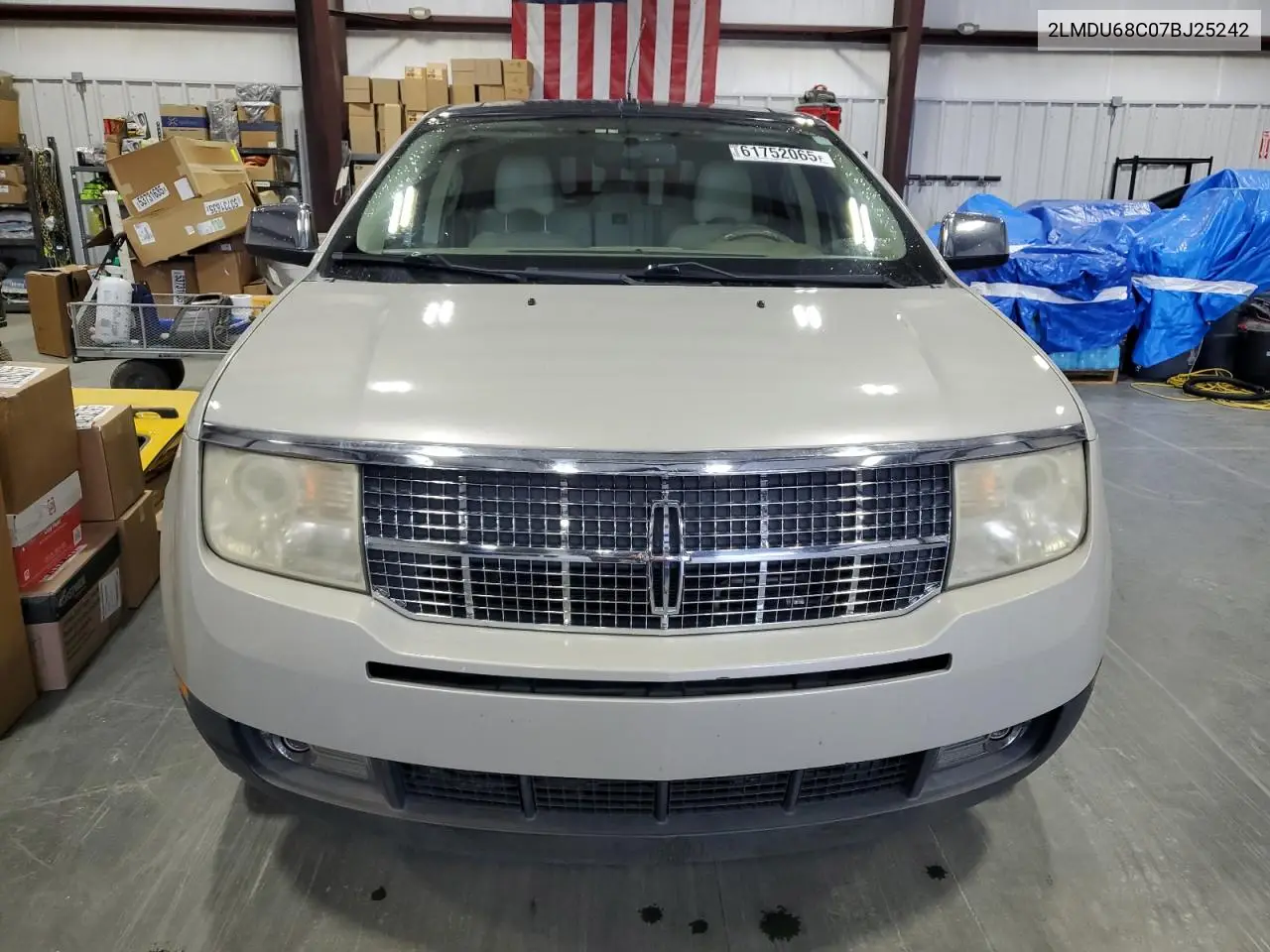 2007 Lincoln Mkx VIN: 2LMDU68C07BJ25242 Lot: 61752065
