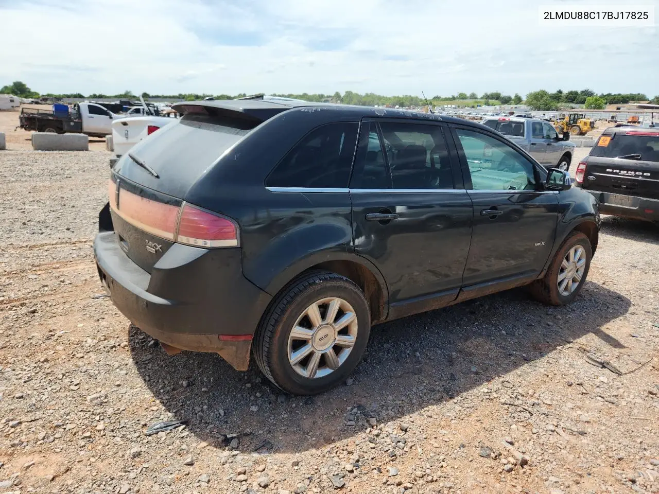 2007 Lincoln Mkx VIN: 2LMDU88C17BJ17825 Lot: 62986265