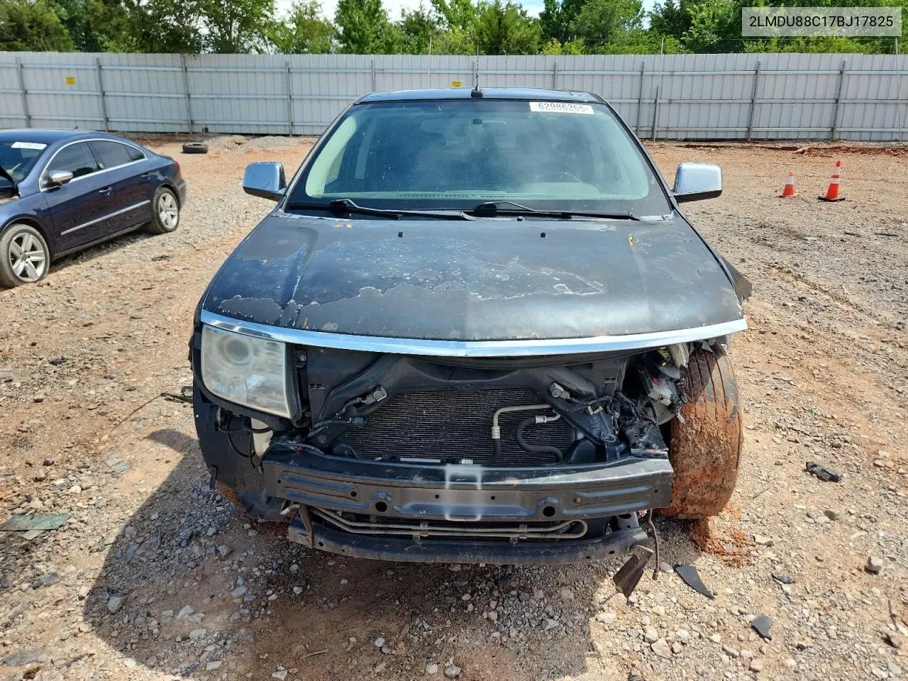 2007 Lincoln Mkx VIN: 2LMDU88C17BJ17825 Lot: 62986265