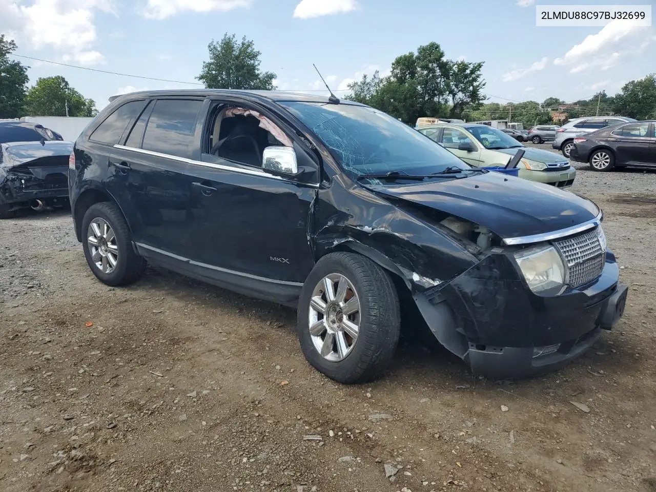 2007 Lincoln Mkx VIN: 2LMDU88C97BJ32699 Lot: 64784285