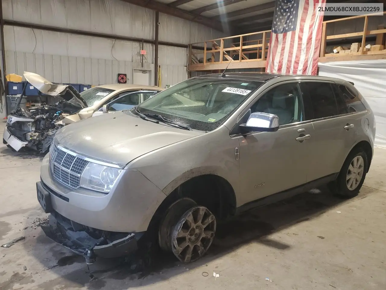2008 Lincoln Mkx VIN: 2LMDU68CX8BJ02259 Lot: 44139165