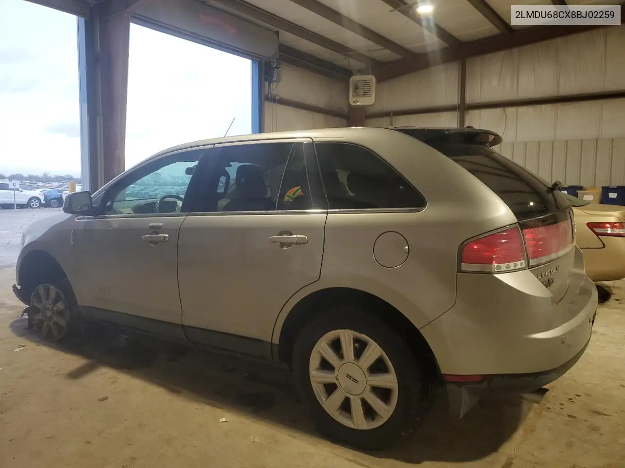 2008 Lincoln Mkx VIN: 2LMDU68CX8BJ02259 Lot: 44139165