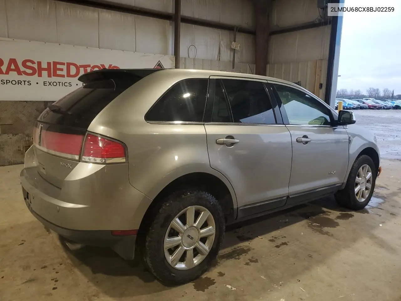 2008 Lincoln Mkx VIN: 2LMDU68CX8BJ02259 Lot: 44139165