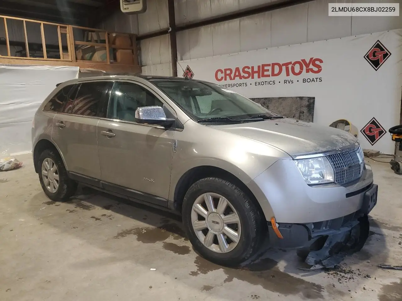 2008 Lincoln Mkx VIN: 2LMDU68CX8BJ02259 Lot: 44139165