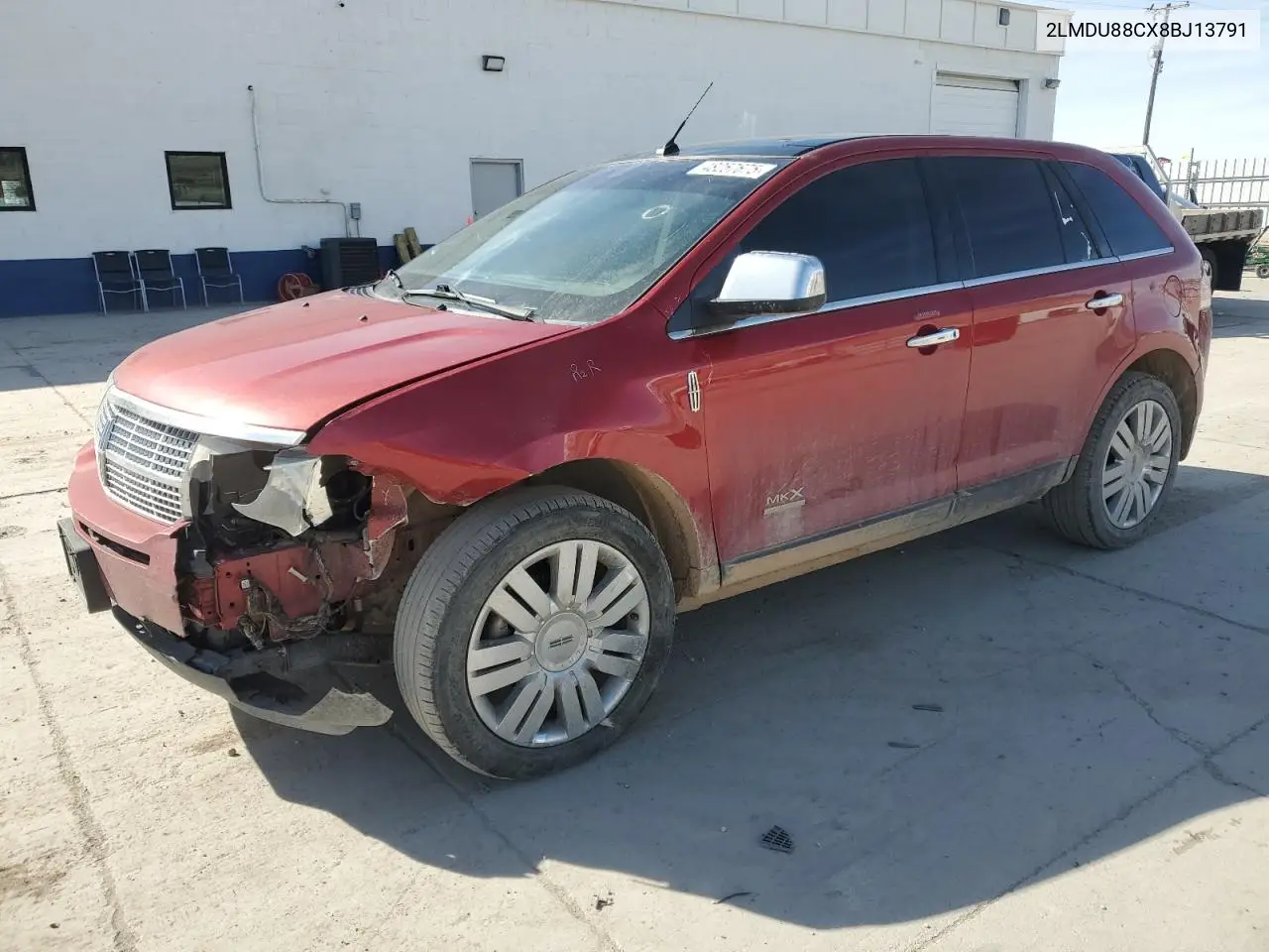 2008 Lincoln Mkx VIN: 2LMDU88CX8BJ13791 Lot: 48257675