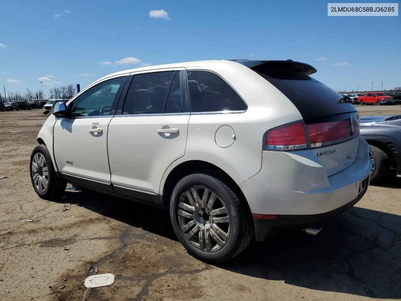 2008 Lincoln Mkx VIN: 2LMDU68C58BJ36285 Lot: 52888285