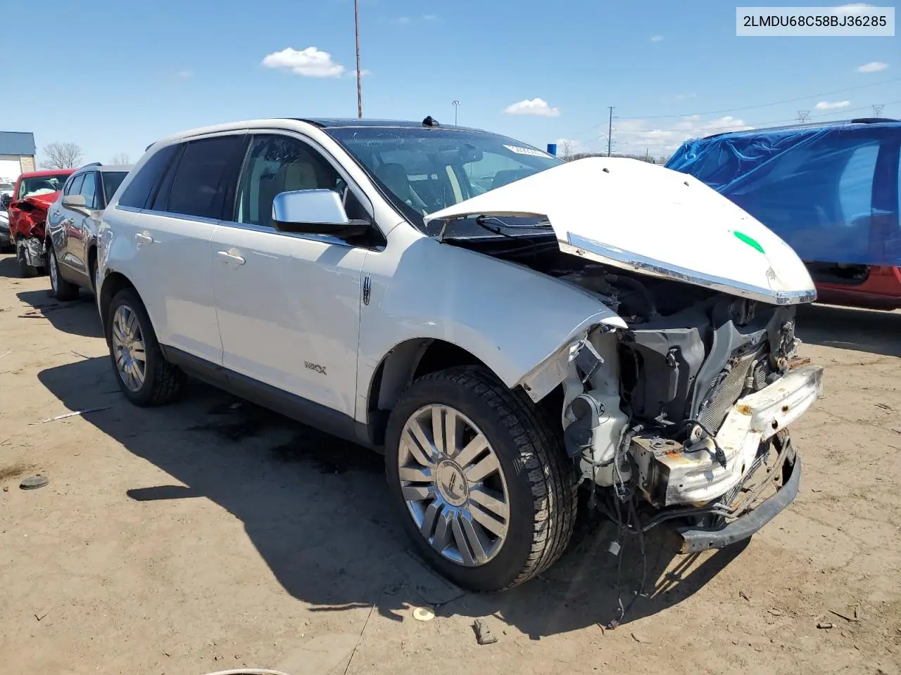 2008 Lincoln Mkx VIN: 2LMDU68C58BJ36285 Lot: 52888285