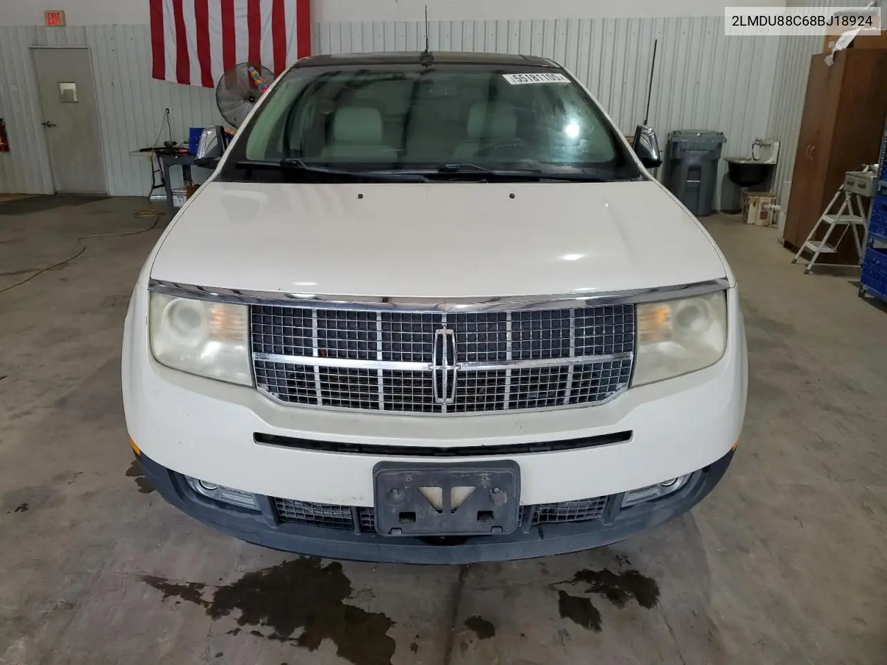 2008 Lincoln Mkx VIN: 2LMDU88C68BJ18924 Lot: 55181105