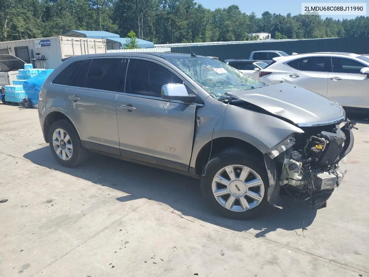 2008 Lincoln Mkx VIN: 2LMDU68C08BJ11990 Lot: 61736915