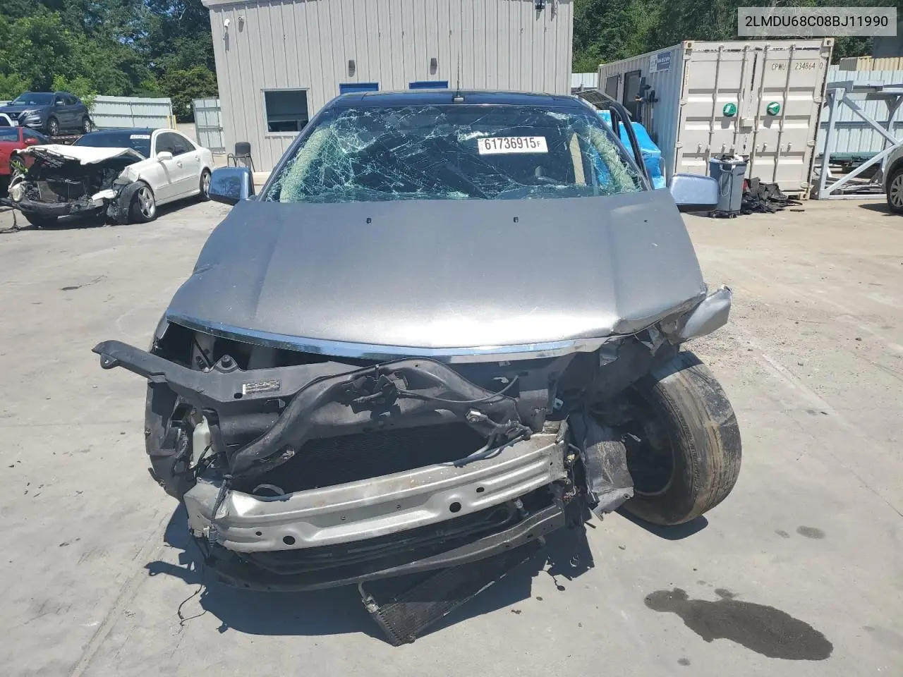 2008 Lincoln Mkx VIN: 2LMDU68C08BJ11990 Lot: 61736915