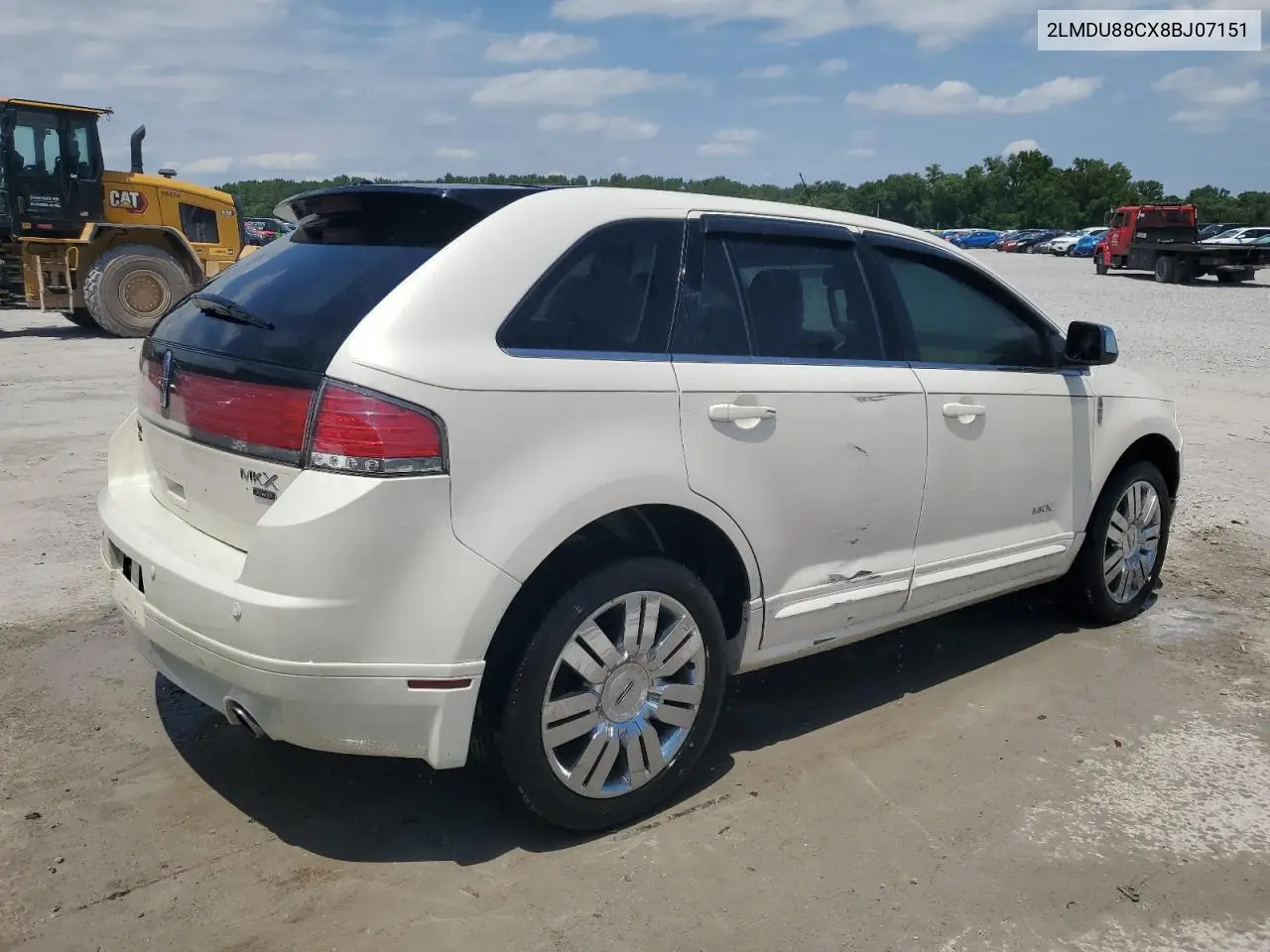 2008 Lincoln Mkx VIN: 2LMDU88CX8BJ07151 Lot: 63051995