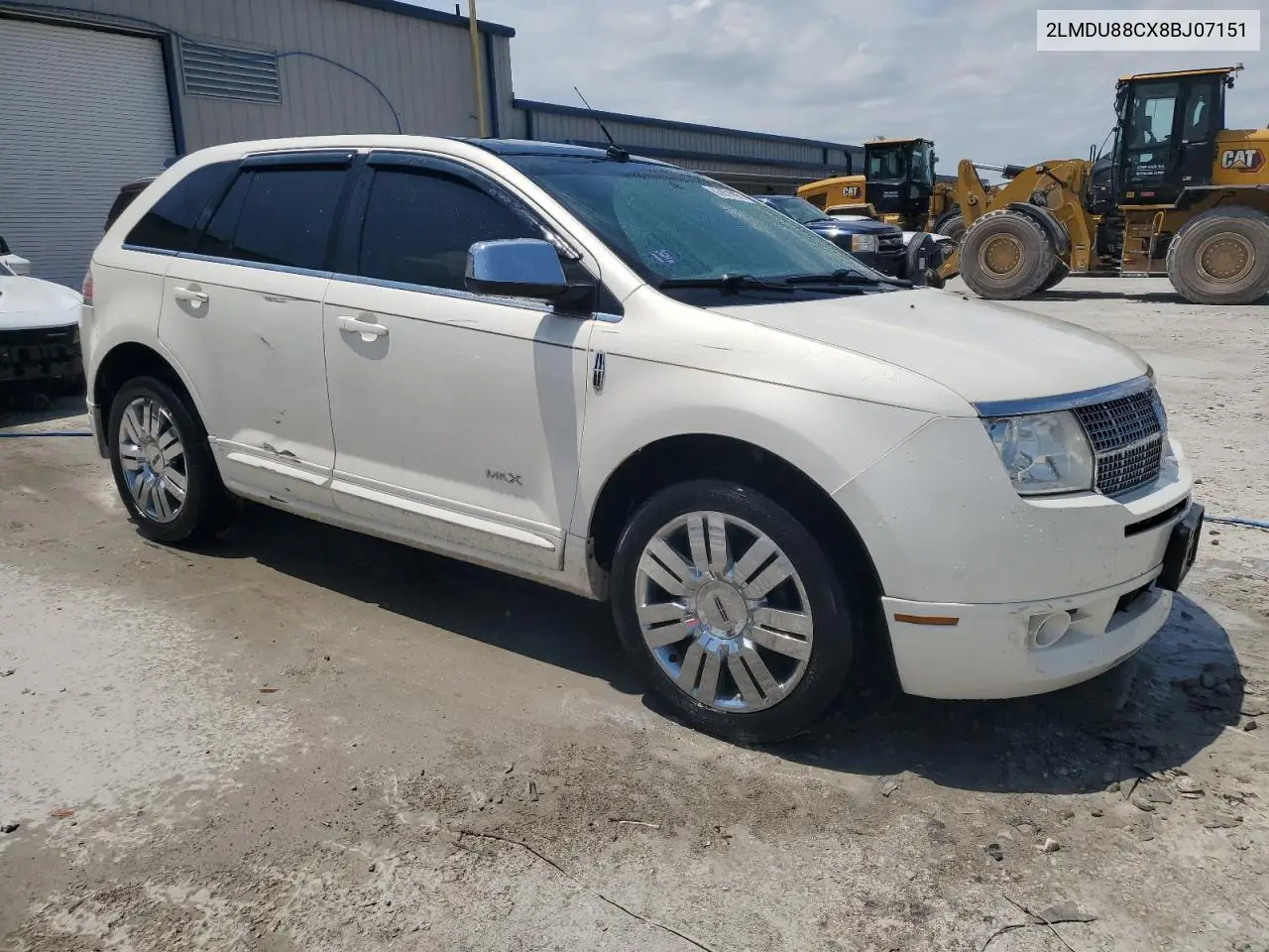 2008 Lincoln Mkx VIN: 2LMDU88CX8BJ07151 Lot: 63051995
