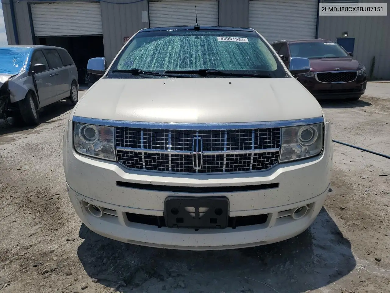 2008 Lincoln Mkx VIN: 2LMDU88CX8BJ07151 Lot: 63051995