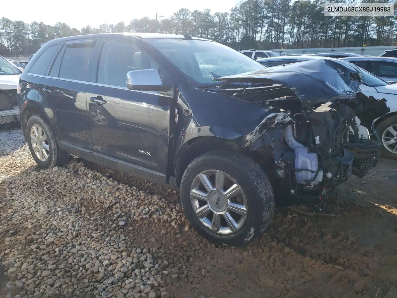 2008 Lincoln Mkx VIN: 2LMDU68CX8BJ19983 Lot: 73436242