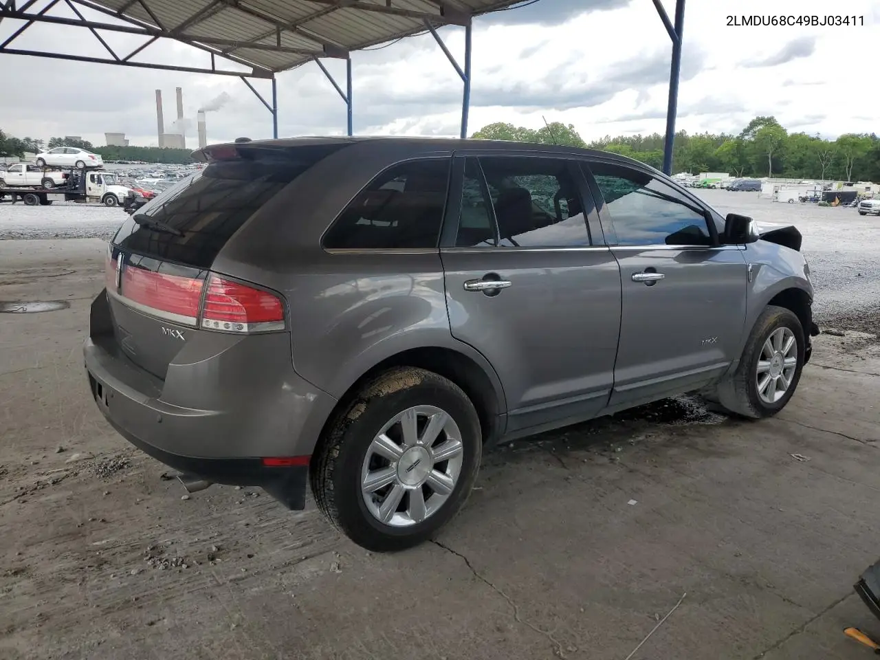 2009 Lincoln Mkx VIN: 2LMDU68C49BJ03411 Lot: 56854875