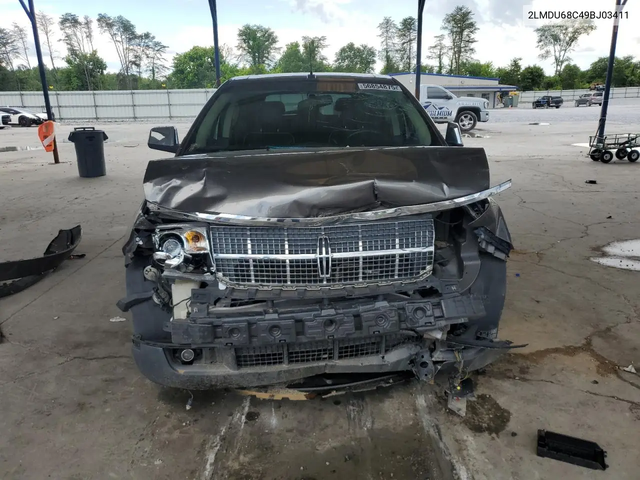 2009 Lincoln Mkx VIN: 2LMDU68C49BJ03411 Lot: 56854875