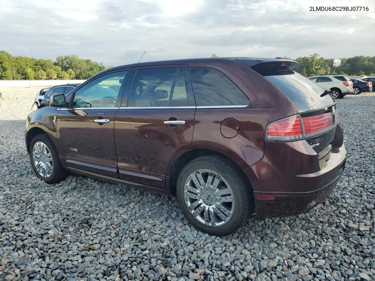 2009 Lincoln Mkx VIN: 2LMDU68C29BJ07716 Lot: 62927175