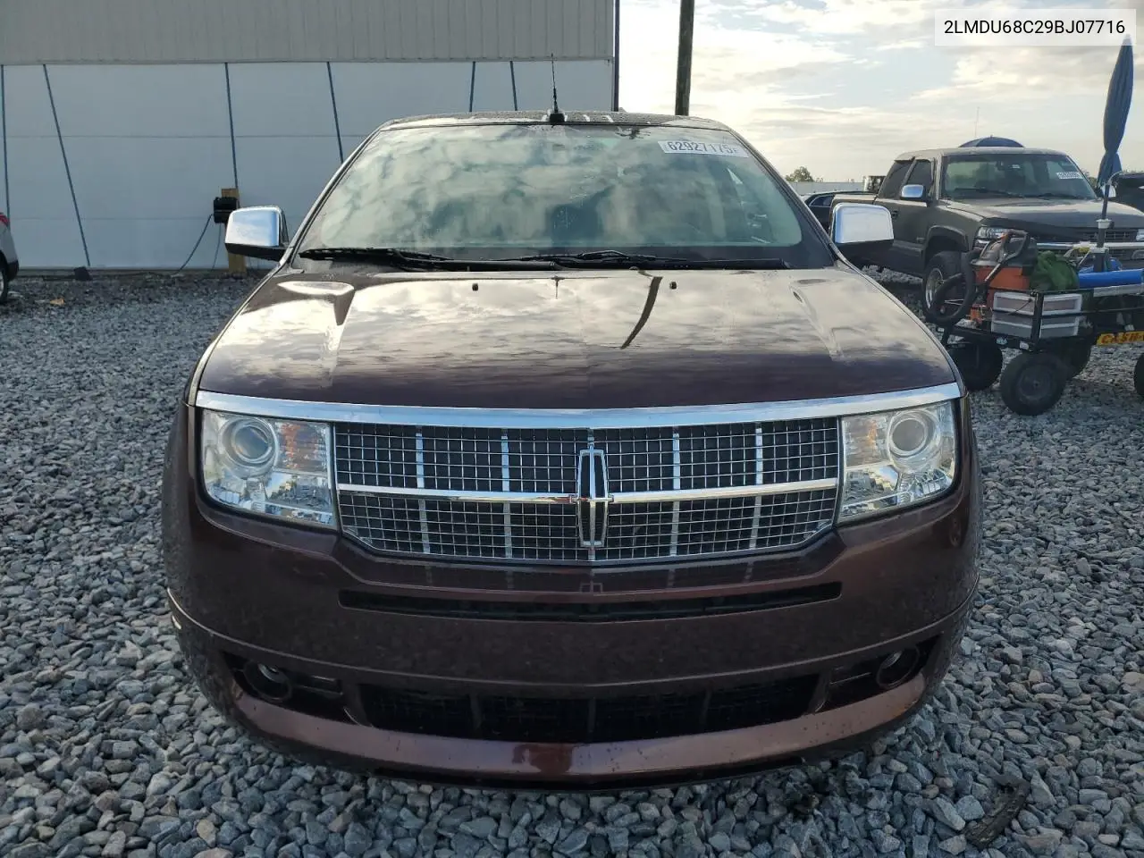 2009 Lincoln Mkx VIN: 2LMDU68C29BJ07716 Lot: 62927175