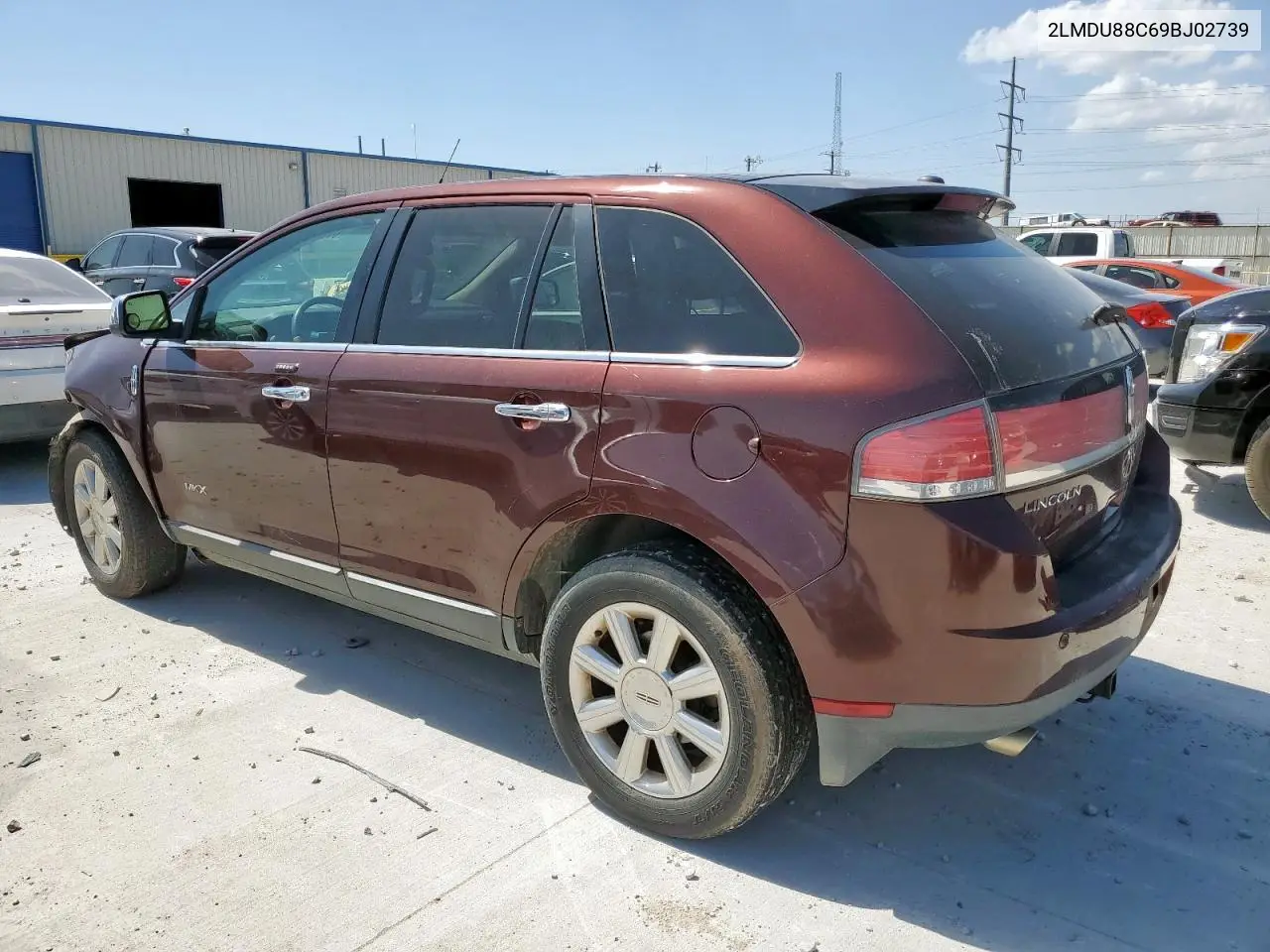 2009 Lincoln Mkx VIN: 2LMDU88C69BJ02739 Lot: 65555475