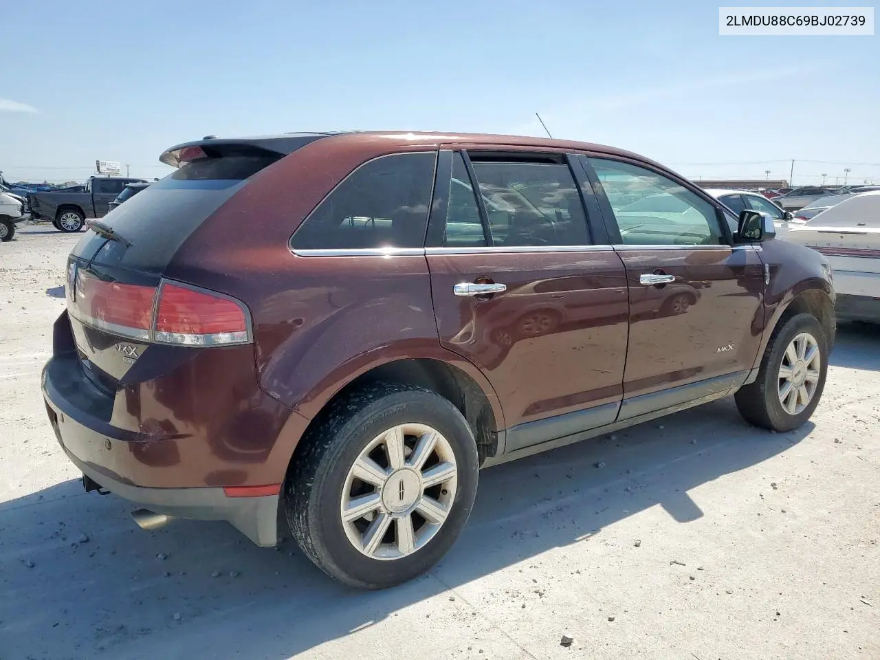 2009 Lincoln Mkx VIN: 2LMDU88C69BJ02739 Lot: 65555475