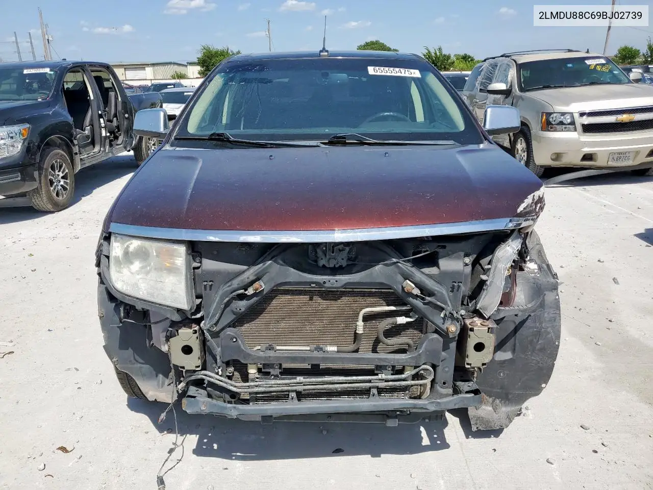 2009 Lincoln Mkx VIN: 2LMDU88C69BJ02739 Lot: 65555475