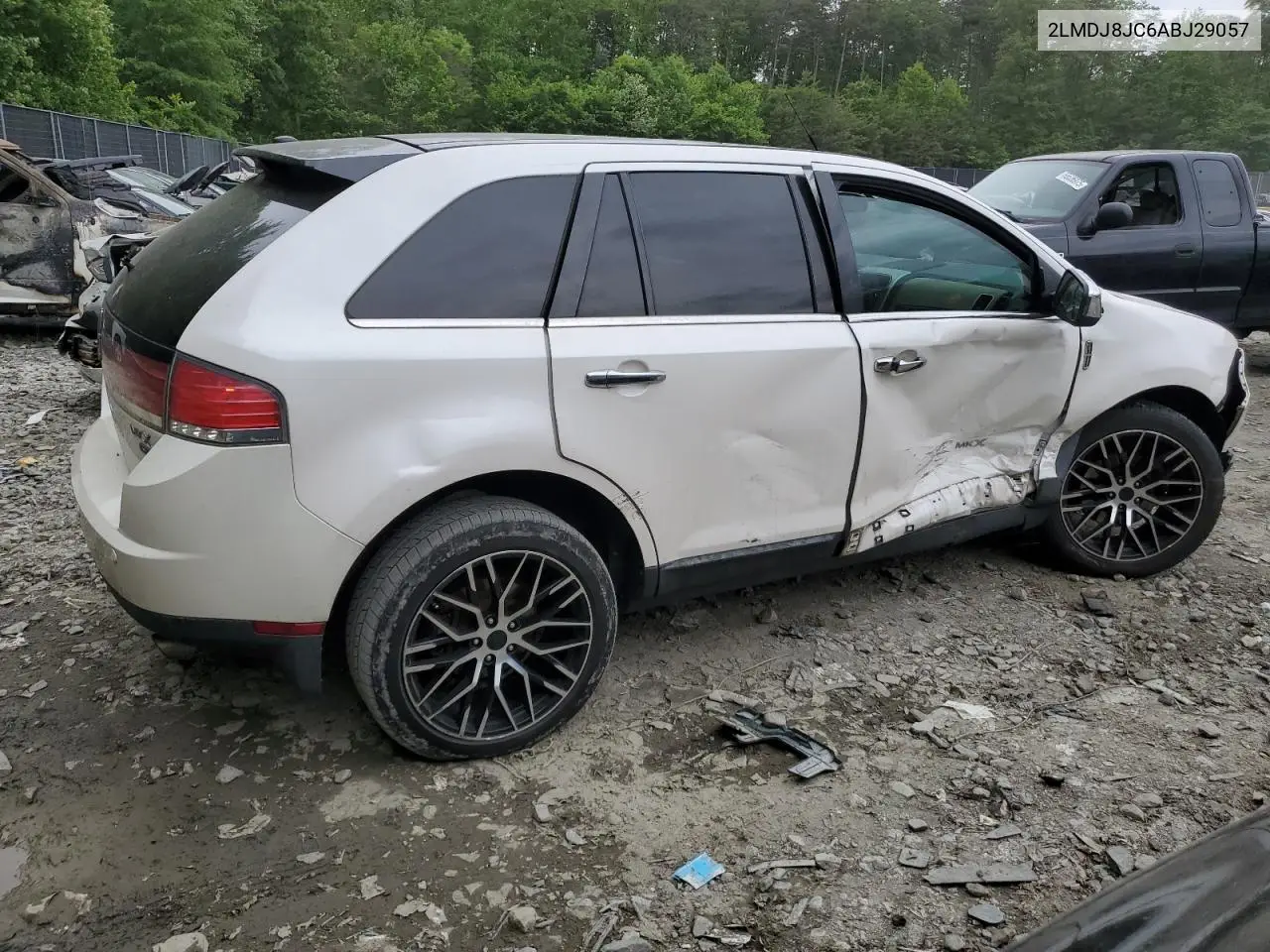 2010 Lincoln Mkx VIN: 2LMDJ8JC6ABJ29057 Lot: 56625815