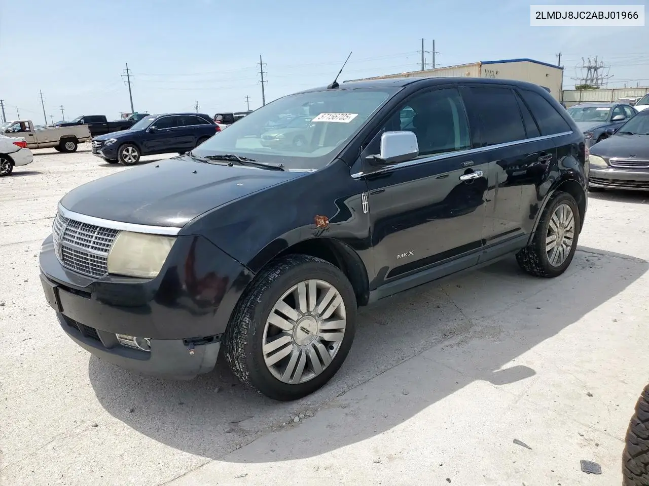 2010 Lincoln Mkx VIN: 2LMDJ8JC2ABJ01966 Lot: 57156705